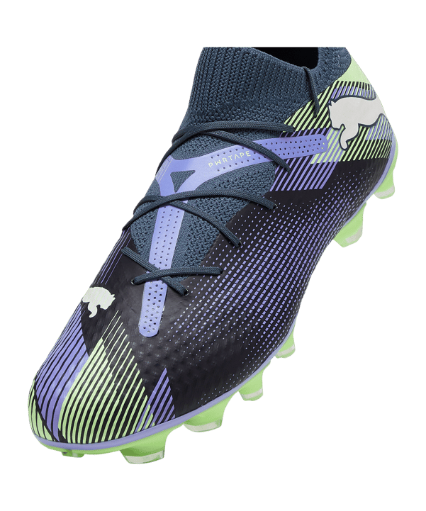PUMA FUTURE 7 Pro FG/AG Light Out Weiss Grau F03 - grau
