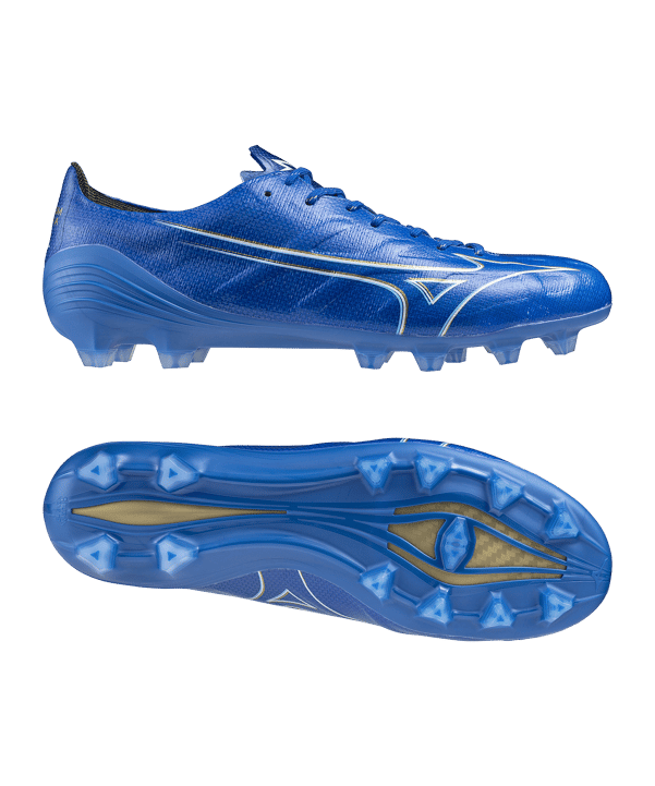 Mizuno Alpha Elite FG Mugen Blau Weiss F27 - blau