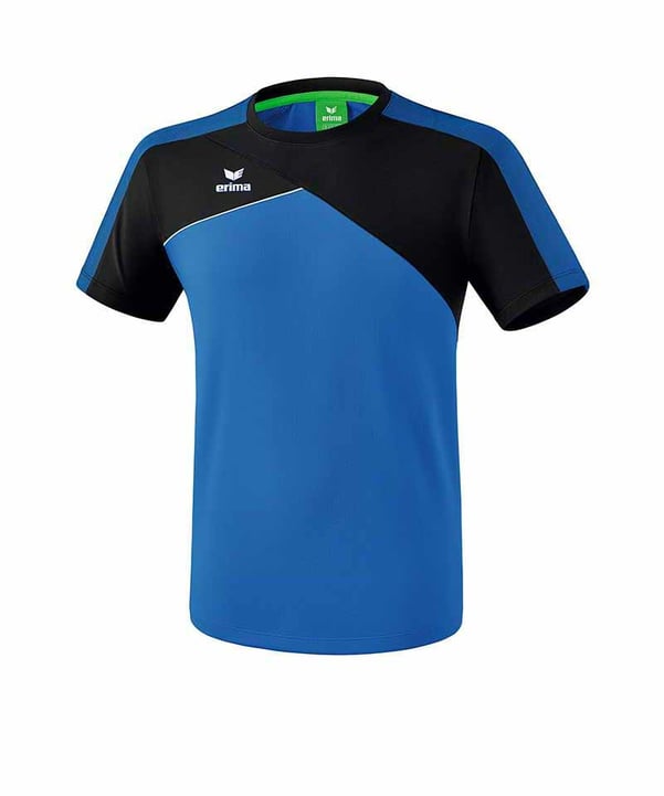 Erima Premium One 2.0 T-Shirt Blau Schwarz - blau