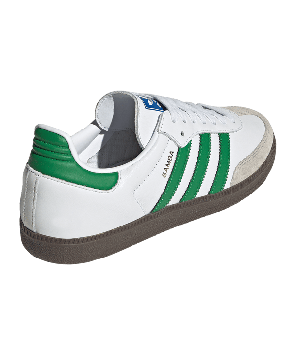 adidas Originals Samba OG Weiss Grün - weiss
