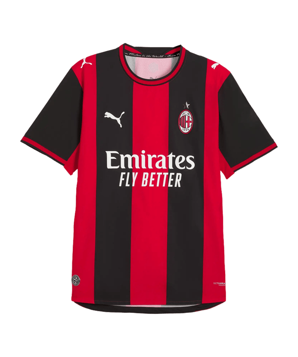 PUMA AC Milan Authentic Maillot Home 2026/2027 Noir C01 - noir