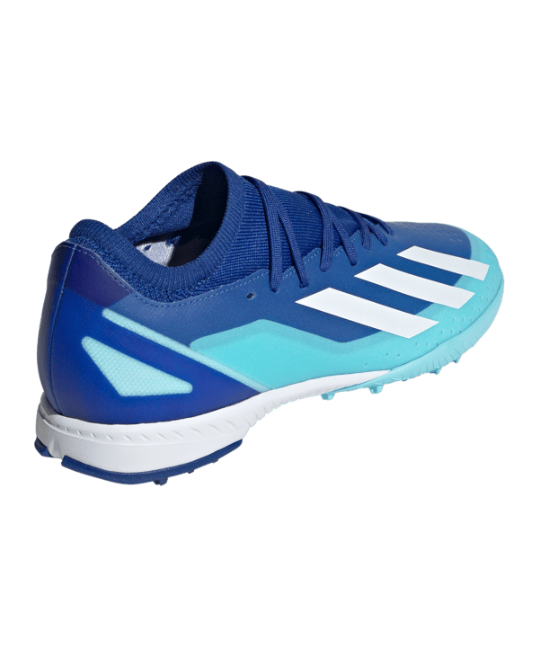 adidas X Crazyfast.3 TF Marinerush Blau Weiss Orange - blau