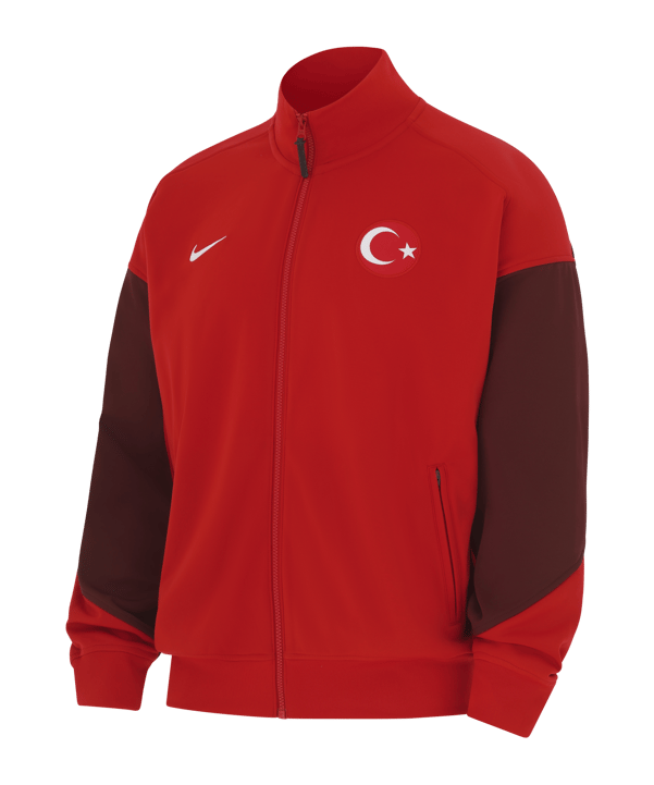 Nike Türkei Academy Pro Anthemjacke EM 2024 Rot F611 - rot
