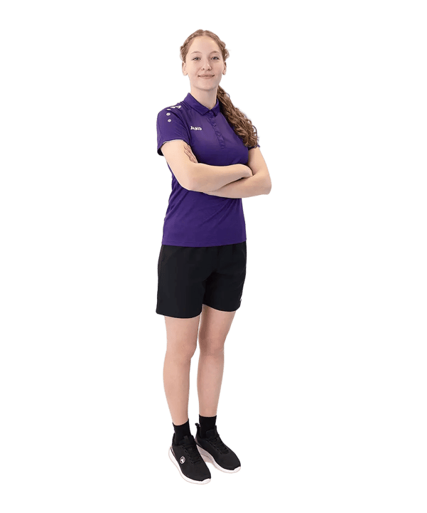 JAKO Classico Polo Donna Viola C10 - lilla
