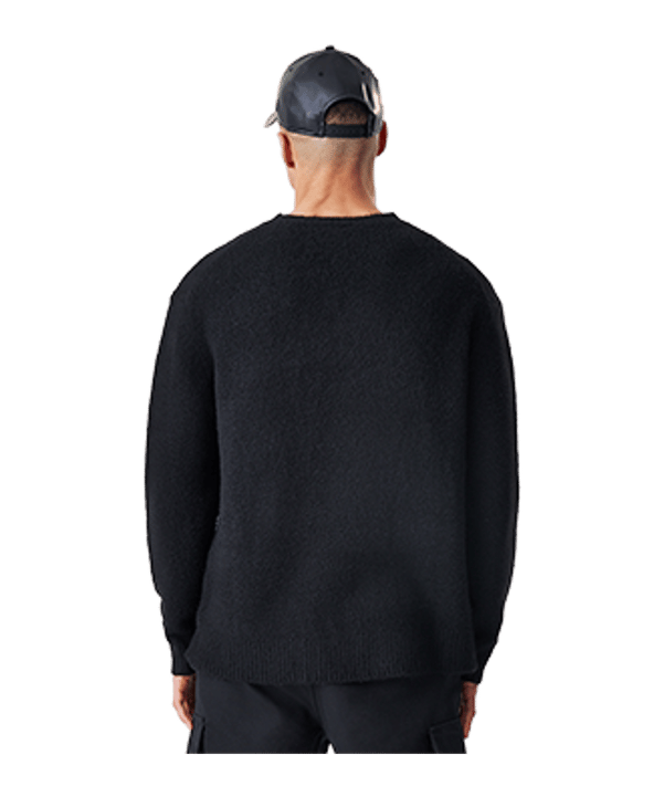 New Era Knit Sweatshirt Schwarz - schwarz