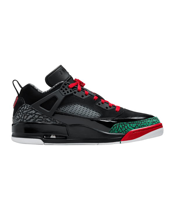 Jordan Spizike Low Schwarz F060 - schwarz