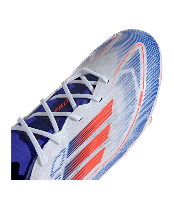 adidas F50 Elite FG Advancement Kids Weiss Rot - weiss