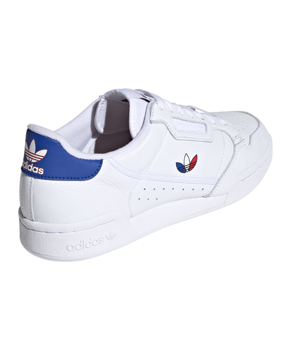 adidas Originals Continental 80 Weiss Rot - weiss