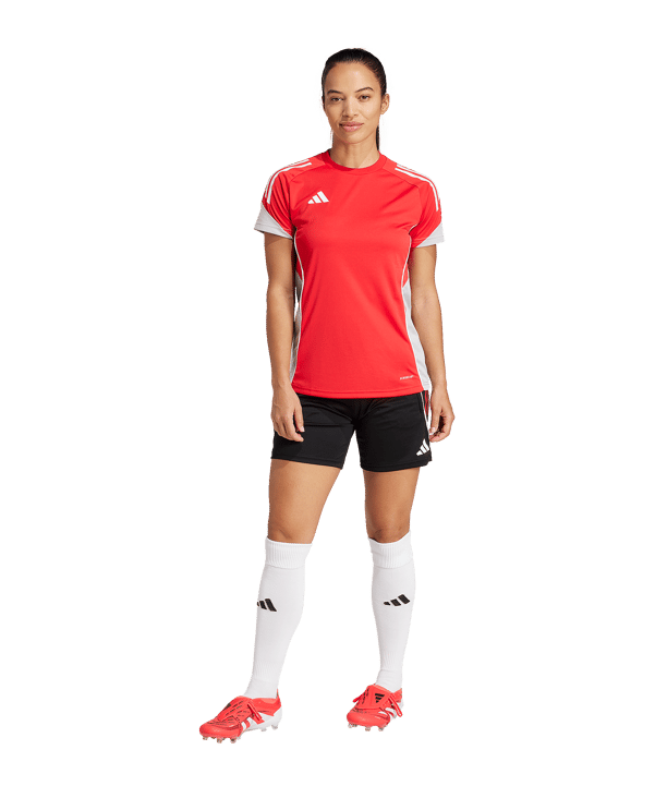 adidas Tiro 25 Competition Trikot Damen Rot - rot