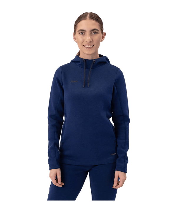 JAKO Premium Basic Hoody Donna Blu C049 - blu