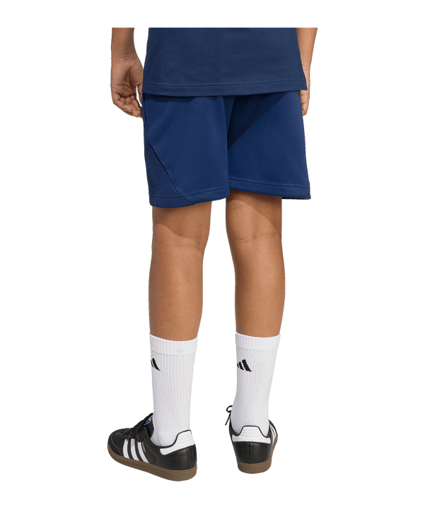 adidas Tiro 25 Travel Short Kids Blau - blau