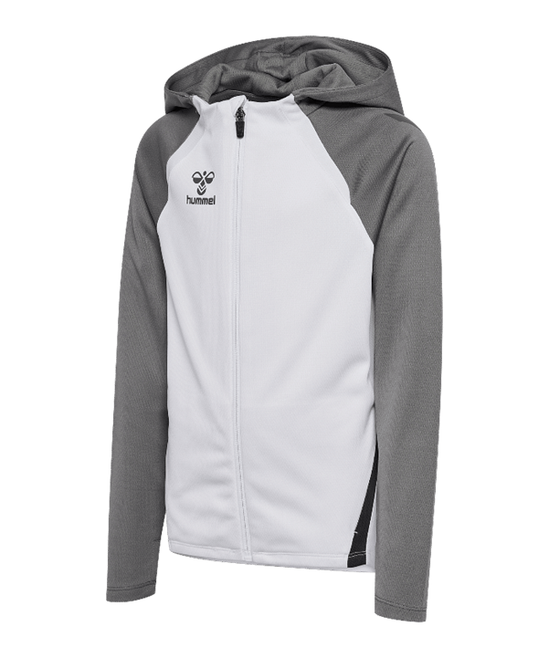Hummel Lead 2.0 Kapuzenjacke Kids Weiss F9396 - weiss