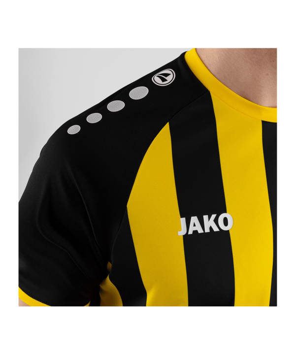 JAKO Inter Trikot Kids Schwarz Gelb F803 - schwarz