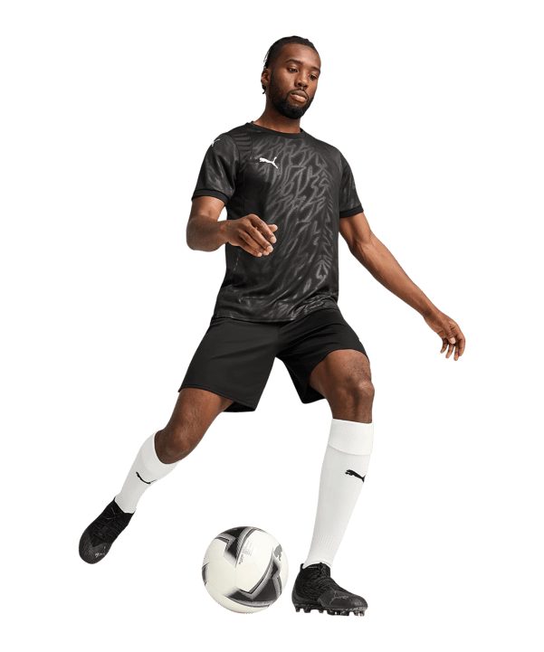PUMA teamCup Short Schwarz F03 - schwarz
