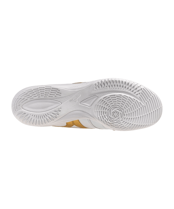 Mizuno Morelia Sala Pro IN Bright Gold Weiß F50 - weiss