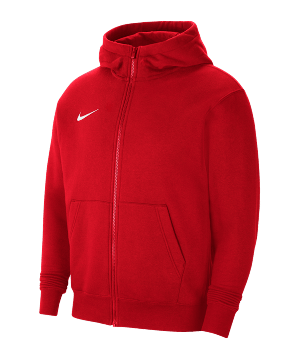 Nike Park 20 Fleece Kapuzenjacke Kids Rot F657 - rot