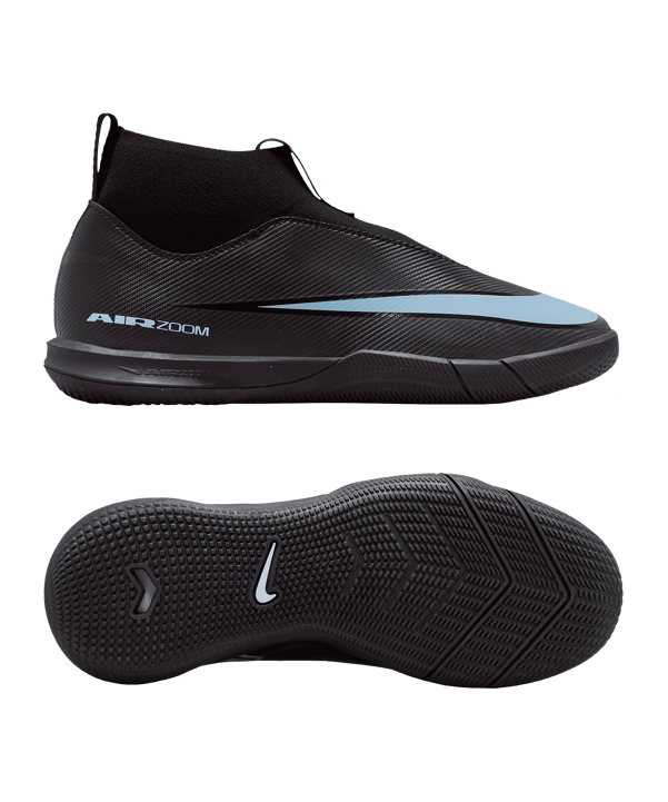 Nike Jr Air Zoom Mercurial Superfly X Academy IN Shadow Kids Schwarz F001