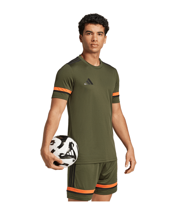 adidas Squadra 25 Trikot Grün Orange - gruen