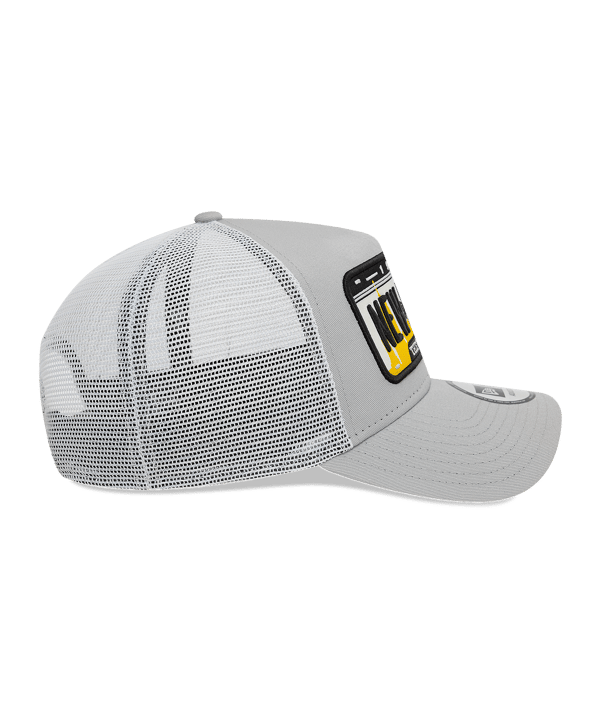 New Era New York Plate Trucker Cap Grau - grau