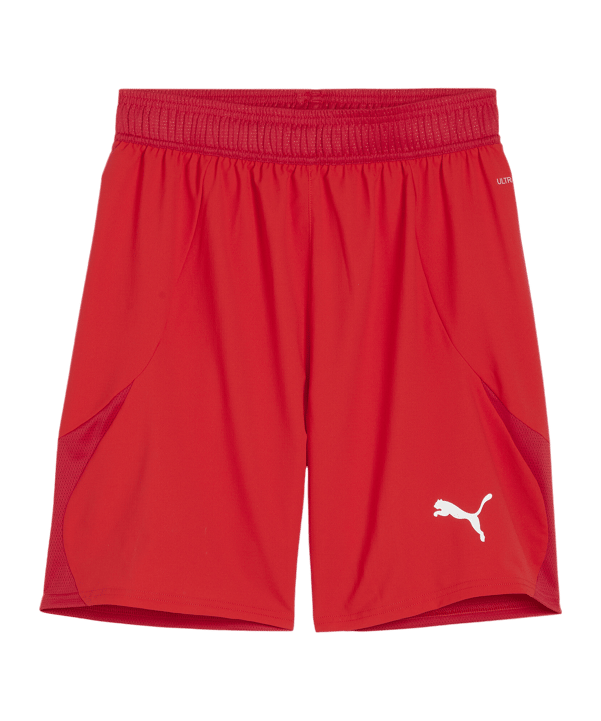 PUMA teamFINAL Short Rot Weiss Rot F01 - rot