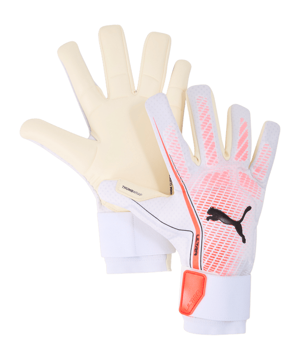 PUMA ULTRA Ultimate Hybrid Torwarthandschuhe Unlimited Weiss F06 - weiss