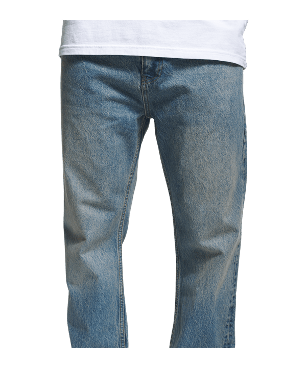 2Y Studios Gabrie Basic Straight Jeans Hose Blau
