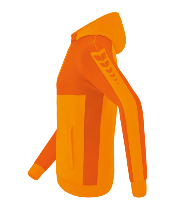 Erima SIX WINGS Kapuzenjacke Orange - orange