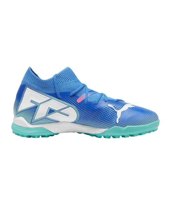 PUMA FUTURE 7 Match + Mid TF Formula Kids Blau Weiss F01 - blau