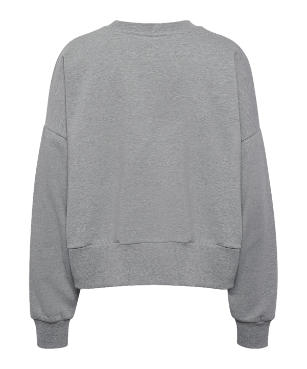 Hummel Boxy Bee Sweatshirt Damen Grau F2006 - grau
