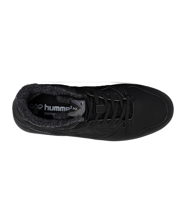 Hummel St. Power Play Mid Tex Sneaker zwart F2001 - zwart