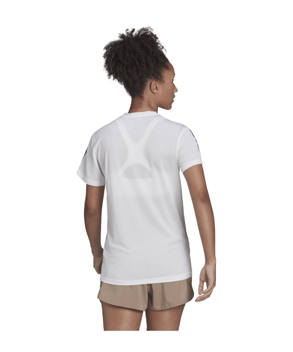 adidas Own Cooler T-Shirt Running Damen Weiss - weiss