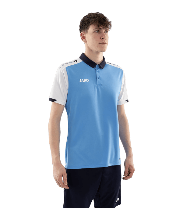 JAKO Dynamic Polo Blau F431 - blau