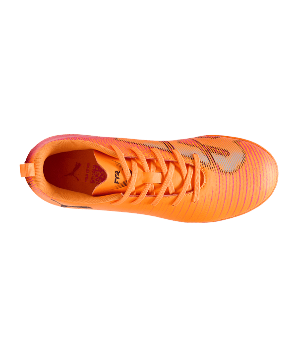 PUMA FUTURE 8 Play IN Hot Pursuit Enfants Orange C03 - orange