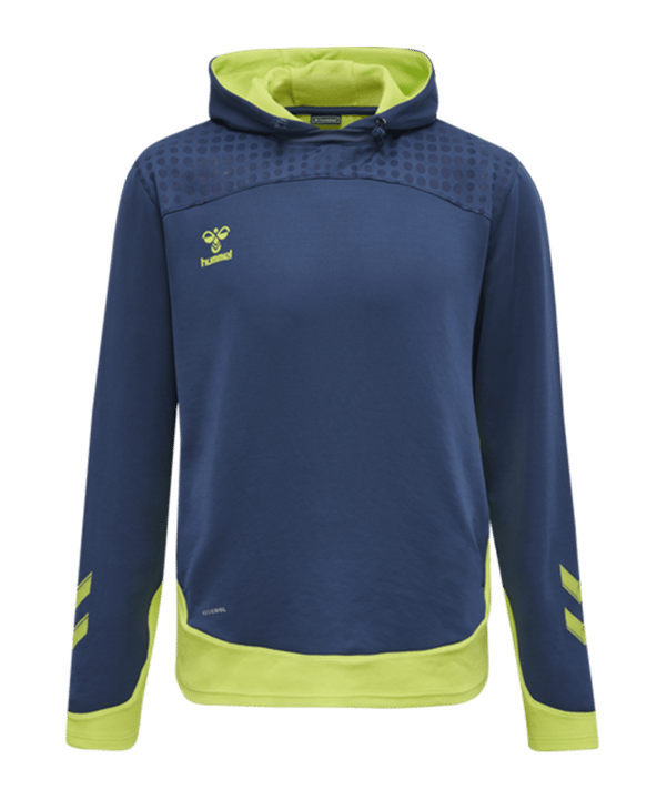 Hummel hmlLEAD Poly Hoody Blau F7642 - blau