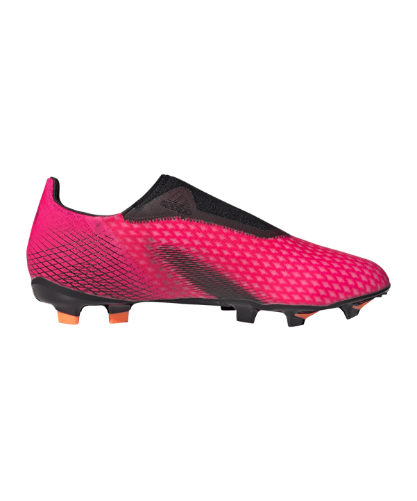 adidas X GHOSTED.3 LL FG Superspectral Pink Schwarz Orange - pink
