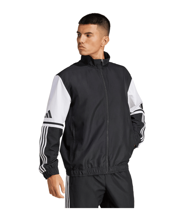 adidas Squadra 25 Präsentationsjacke Schwarz - schwarz