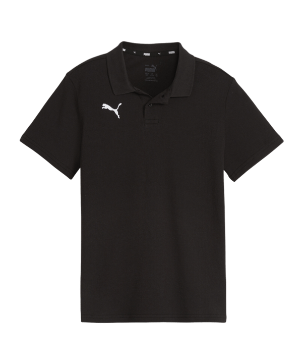 PUMA teamGOAL Casuals Poloshirt Kids Schwarz F03 - schwarz