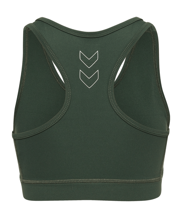 Hummel Te Fundamental Sport-BH Damen Grün F6126 - gruen