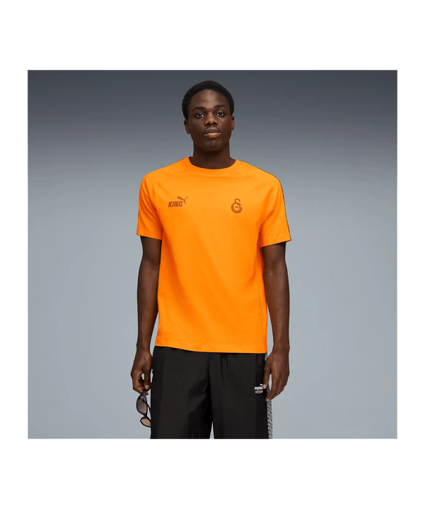 PUMA Galatasaray Istanbul King T-Shirt Orange F06 - orange