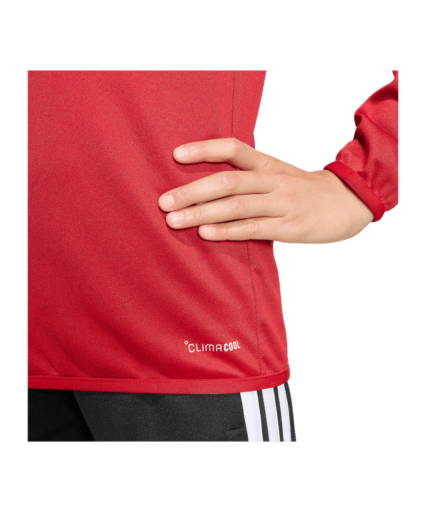 adidas Tiro 26 League Training Zip Top Kinder Rot - rot