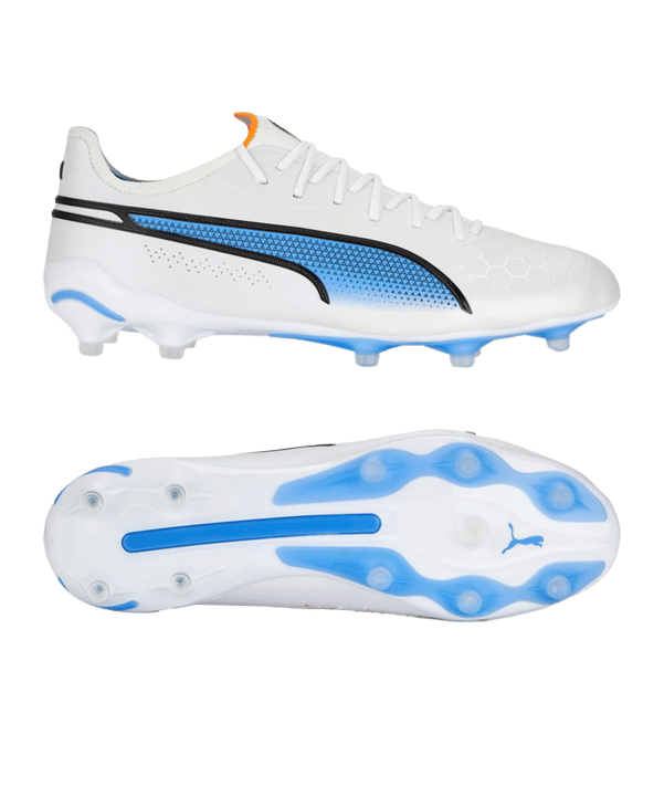 PUMA KING Ultimate FG/AG Supercharge F01 - weiss
