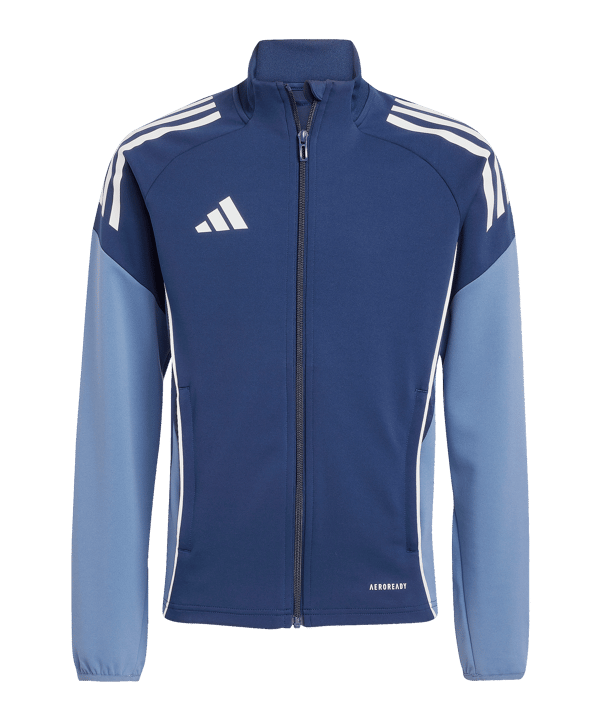 adidas Tiro 25 Competition Trainingsjacke Kids Blau - blau