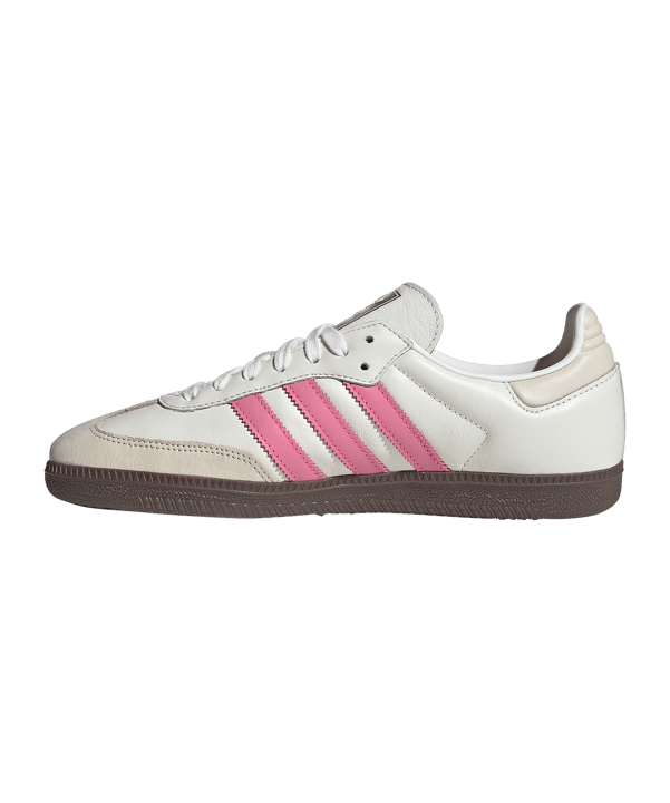 adidas Originals Samba OG Damen Weiss Pink - weiss