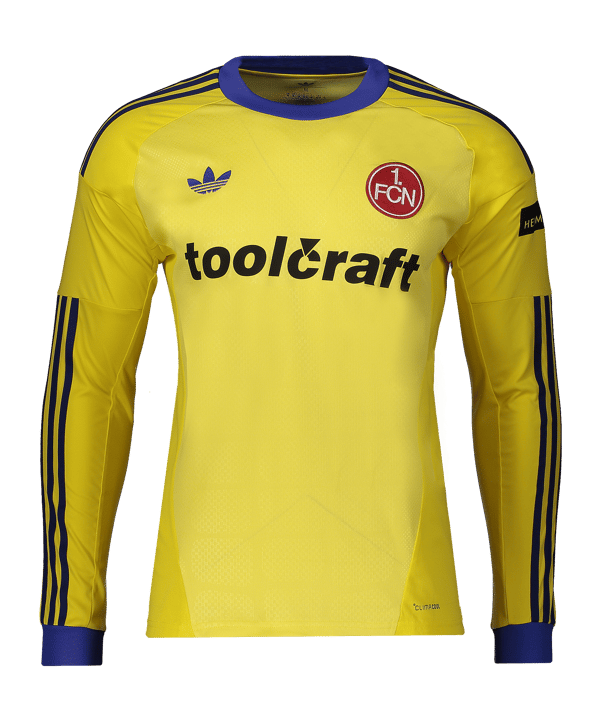 adidas Originals 1. FC Nürnberg Keepershirt 2026/2027 Geel - geel
