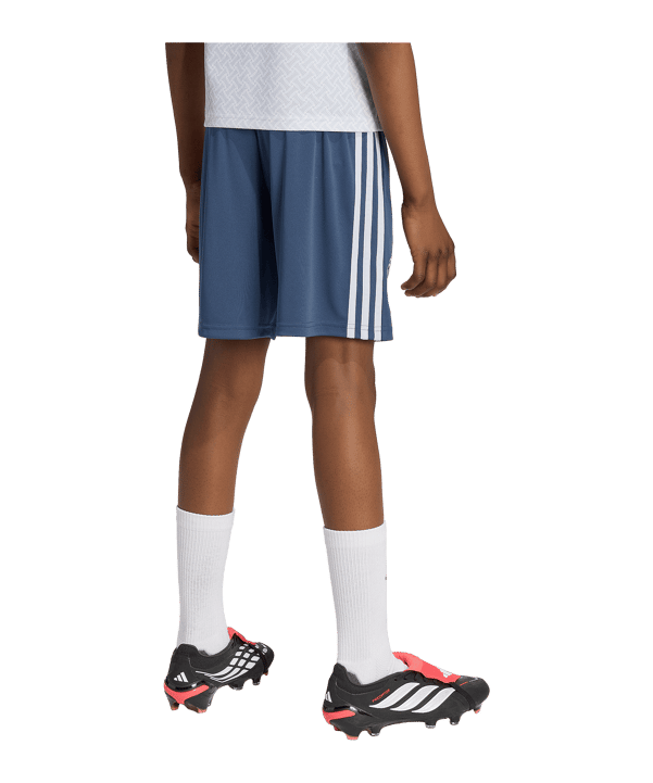 adidas FIGC Italien Short Away WM 2026 Kids Blau - blau