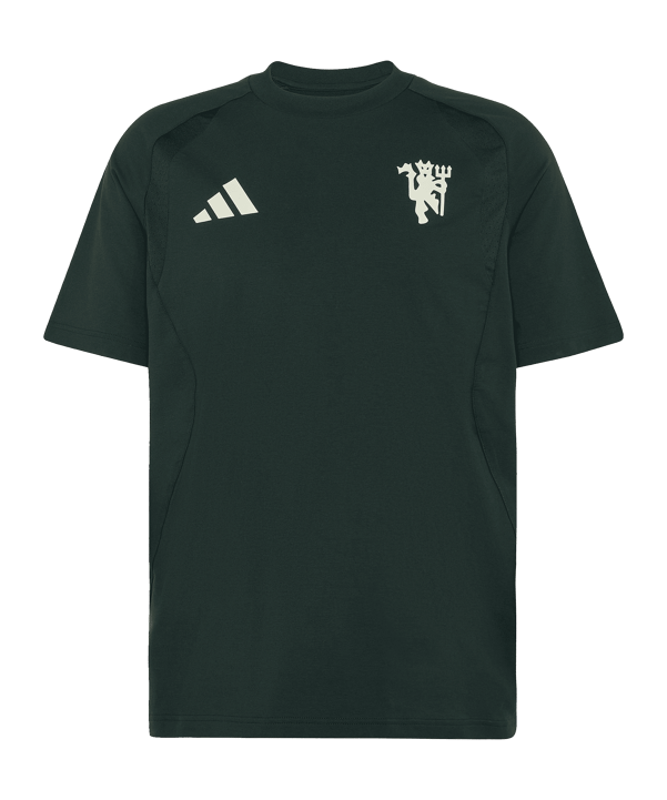 adidas Manchester United Tiro Travel T-shirt Verde - verde