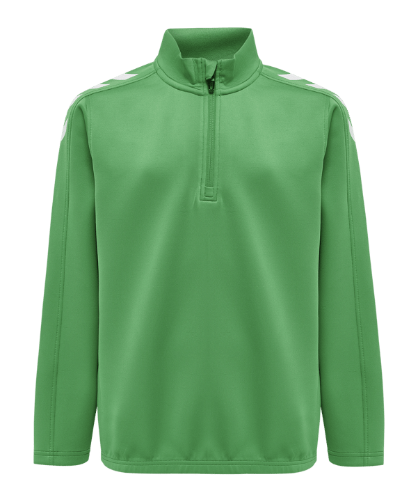 Hummel hmlCORE XK HalfZip Sweatshirt Kids F6235 - gruen