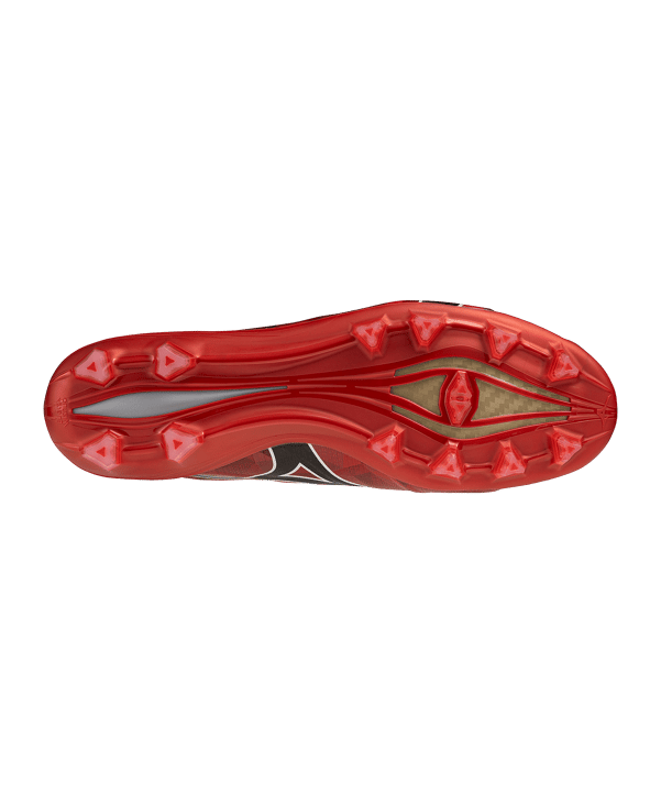 Mizuno Alpha II Elite FG Ruby Red 40th Anniversary Rot F60 - rot