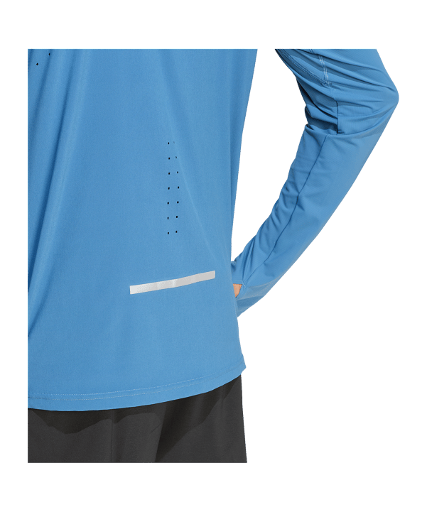 adidas adi365 Climacool+ Manica Lunga Blu - blu