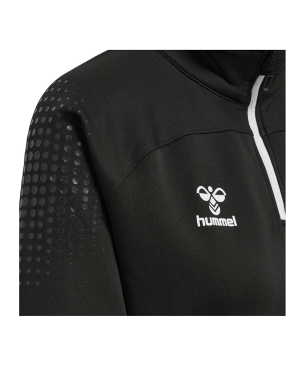 Hummel hmlLEAD HalfZip Sweatshirt Damen F2001 - schwarz